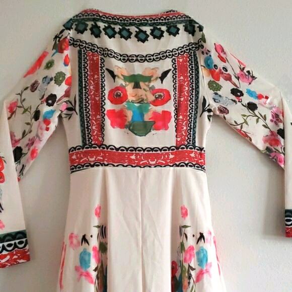 Floral Maxi Dress - Multicolor - Picture 3 of 12